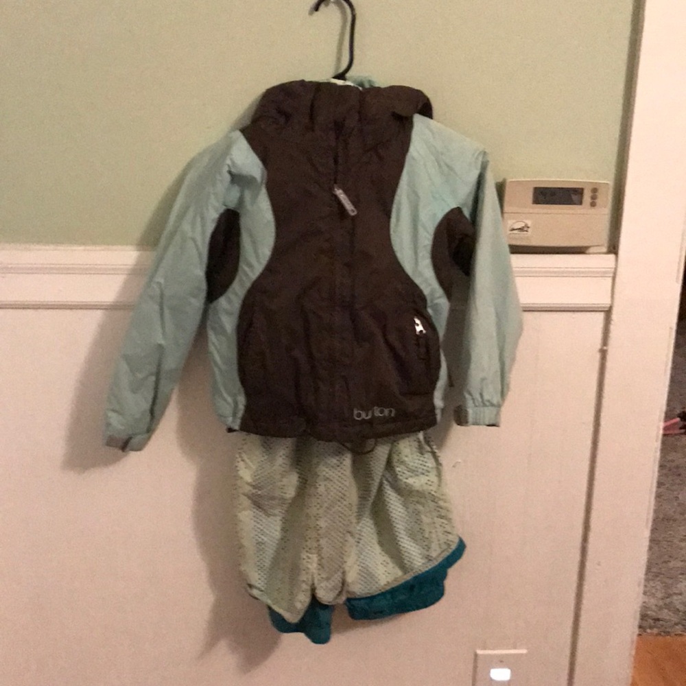Burton snowboarding outfit